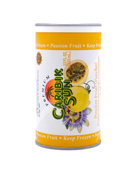 24290 - Caribik Sun Passion Fruit (Frozen Nectar Beverage). 12 fl. oz. (Case of 24) - Box:  - Loc: 