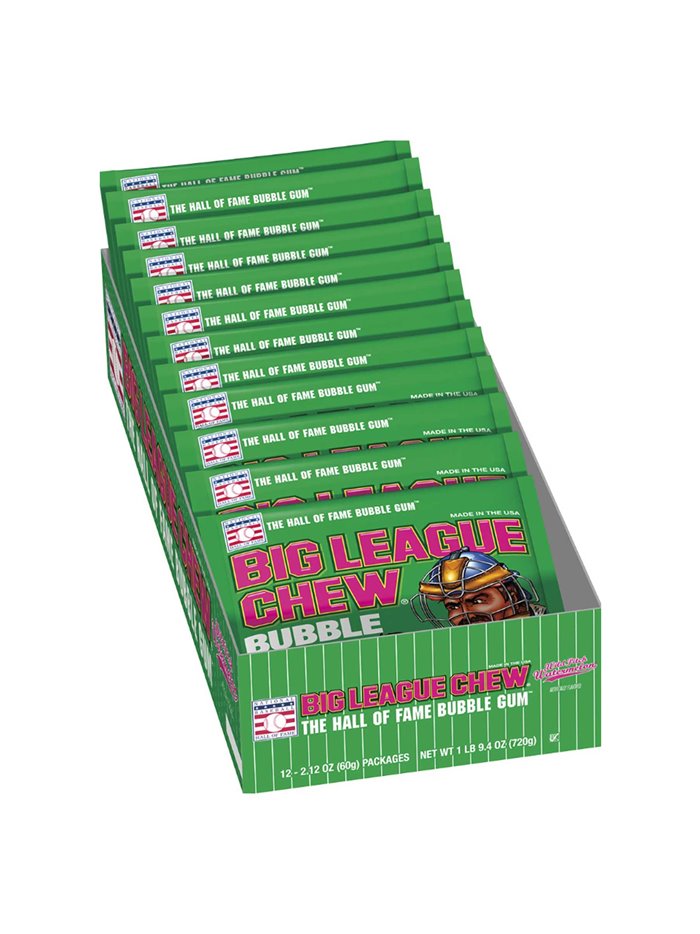 24389 - Big League Chew, Watermelon - 12 Count - Box:  - Loc: R11