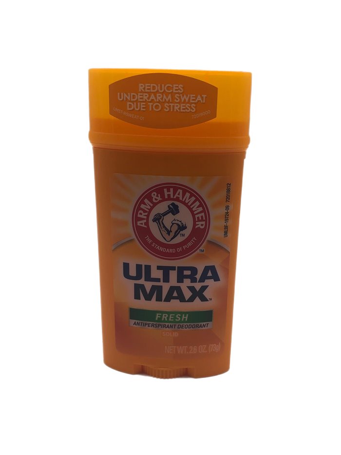 25030 - Arm & Hammer Ultra Max Deodorant  Fresh-2.6z - Box:  - Loc: K8