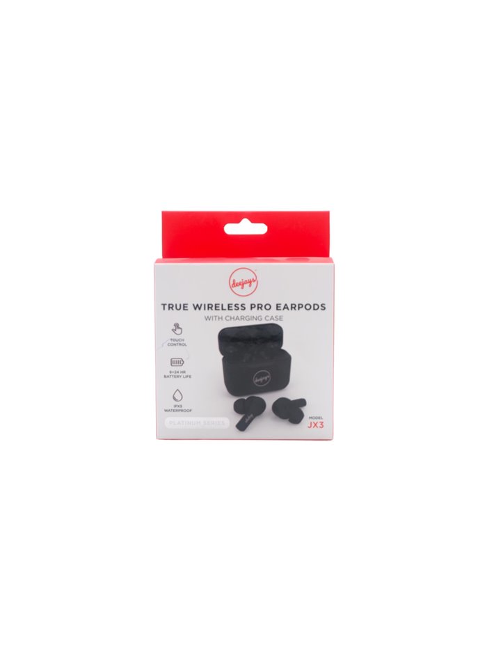 25036 - True Wireless Earpods Jx3 Iphone Platinum Series - Box:  - Loc: L0