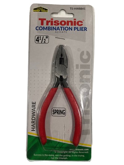 25072 - Trisonic Combination Plier 4.5" ( TS-HW8841 ) - Box:  - Loc: A1