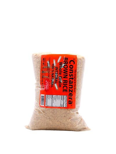 25108 - La Constanzera Brown Rice - 10 Lb. ( 160 oz. ) - Box:  - Loc: R4