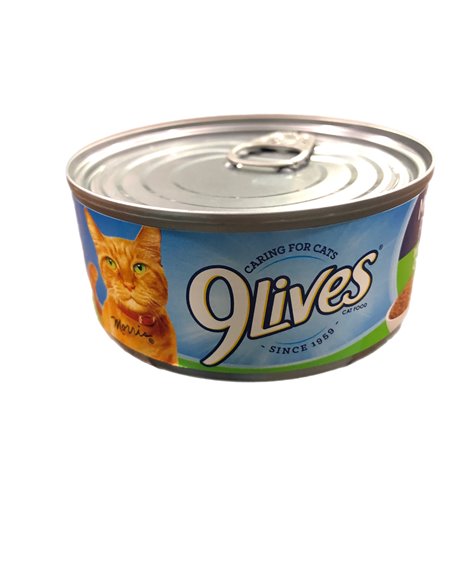 25318 - 9Lives Meaty Pate with Real Chicken - 5.5 oz - (4Pkg/Case Of 24) - Box:  - Loc: S2