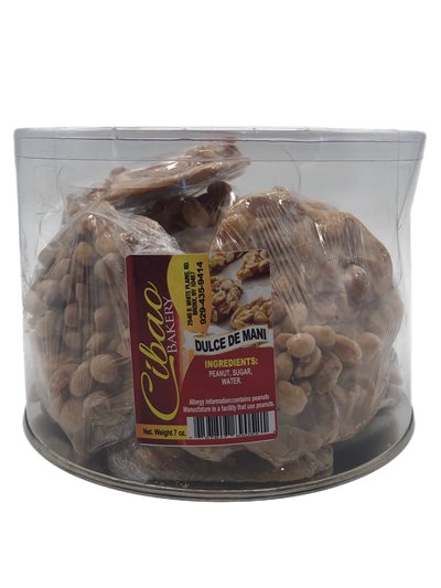 25420 - Cibao Bakery Dulce De Mani - 18ct/7oz - BOX: 1 Pkg
