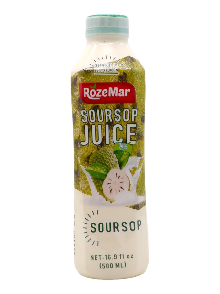 25855 - RozeMar Soursop Juice 16.9 oz ( 500 ML ) - Box:  - Loc: NV-19