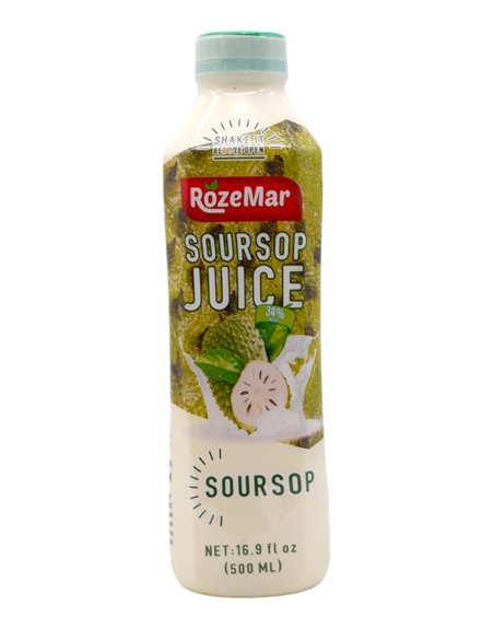 25855 - RozeMar Soursop Juice 16.9 oz ( 500 ML ) - Box:  - Loc: NV-19