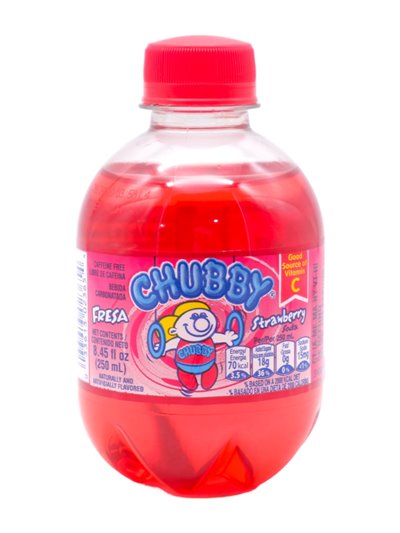 25887 - Chubby Strawberry 24/8.45 fl oz - Box:  - Loc: E10