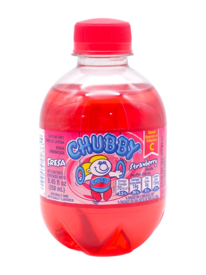 25887 - Chubby Strawberry 24/8.45 fl oz - Box:  - Loc: E10