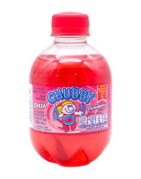 25887 - Chubby Strawberry 24/8.45 fl oz - Box:  - Loc: E10
