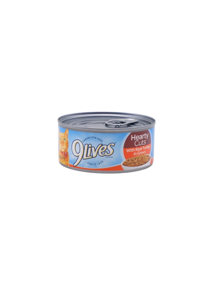 25946 - 9Lives  With Real Turkey in Gravity - 5.5 oz - (Case Of 24) - Box:  - Loc: S2