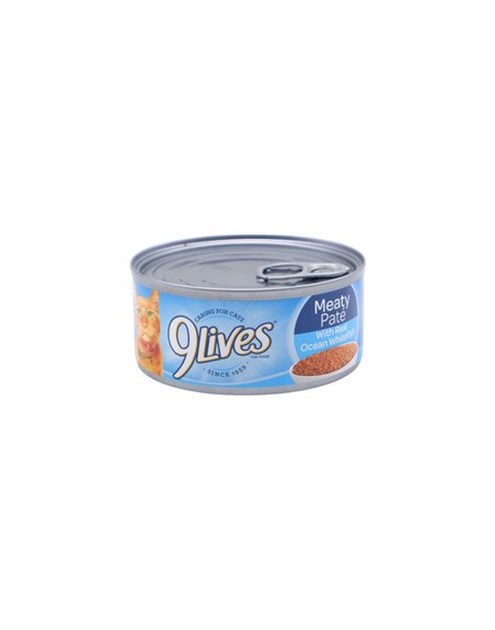 25947 - 9Lives With Real Ocean WhiteFish 5.5oz ( Case Of 24 ) - Box:  - Loc: S2