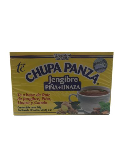 25993 - Te Chupa Panza Jengibre Pi?�a + Linaza 90 g - Box:  - Loc: M1