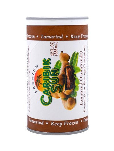 26204 - Caribik Sun Tamarind Fruit (Frozen Nectar Beverage). 12 fl. oz. (Case of 24) - Box:  - Loc: 