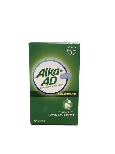 26562 - Alka - AD Anti-Diarrheal 72 tables - BOX: 