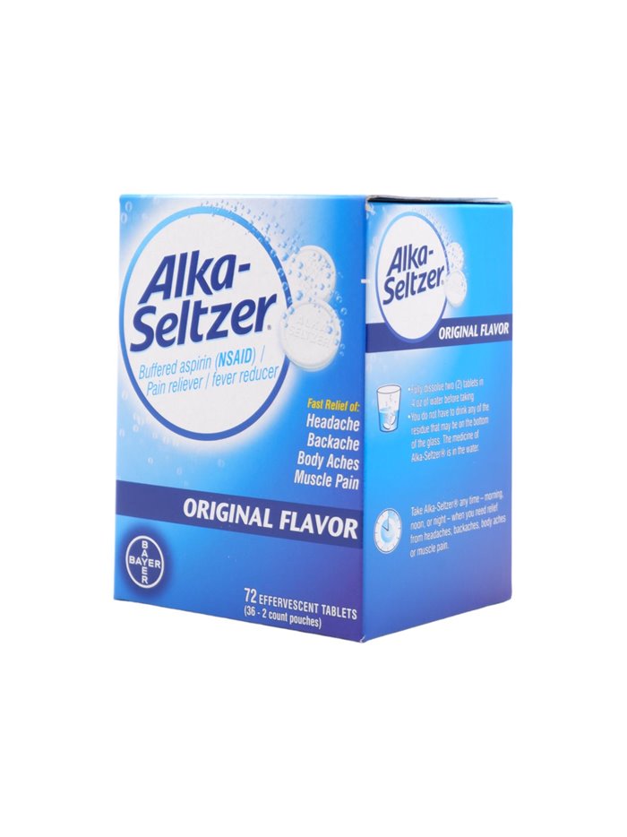 26447 - Alka - Seltzer Original - 72ct - Box:  - Loc: K1