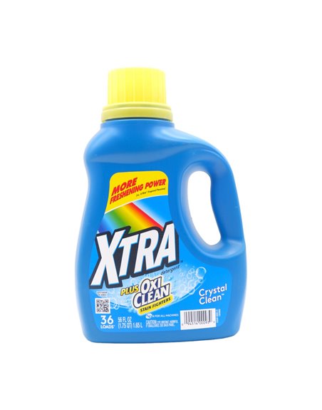 26681 - Xtra Laundry Detergent, Plus Oxi 56 fl. oz. (Case of 6) - Box:  - Loc: C11