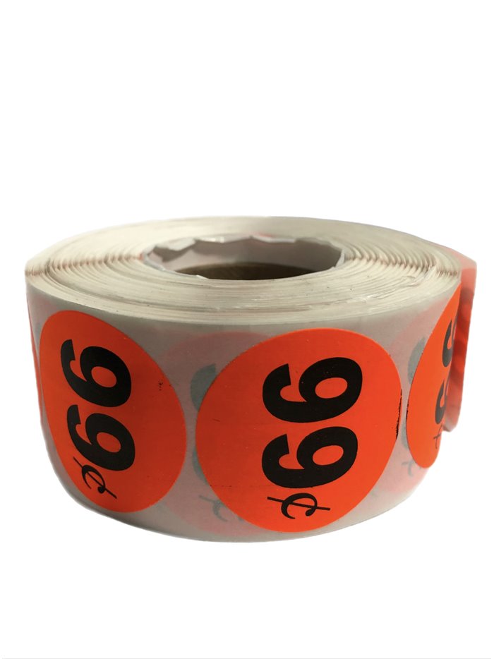 26774 - 99 Cents Label - 3pk - Box:  - Loc: P0