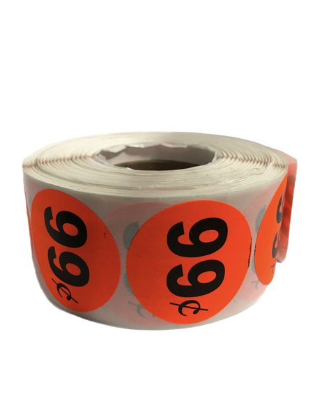 26774 - 99 Cents Label - 3pk - Box:  - Loc: P0