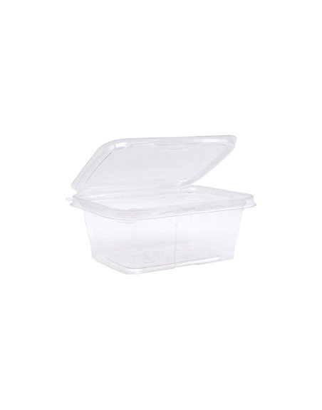 27016 - 32oz Tear Strip Clear Rectangular Container -200PCS - Box:  - Loc: A8