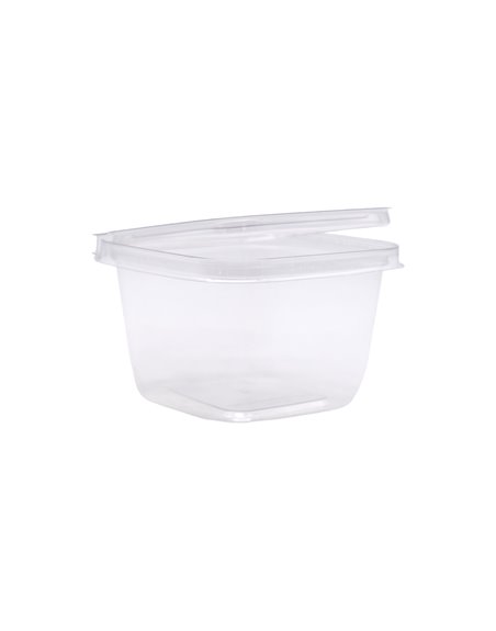 27031 - 12oz Tear Strip Clear Rectangular Container - 240ct - Box:  - Loc: 