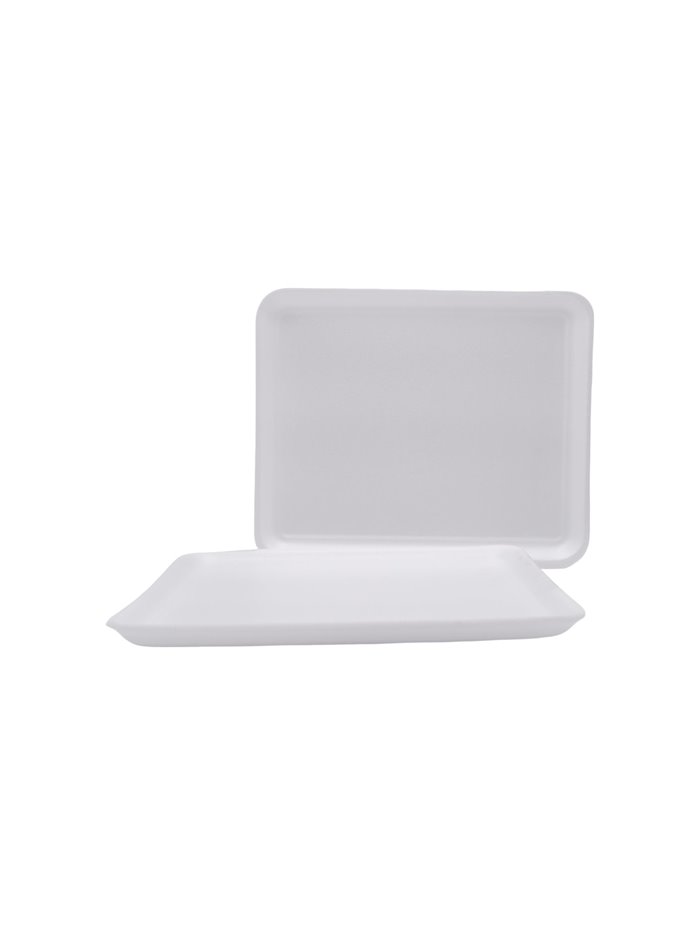 27085 - 10k White Foam Tray 250ct - Box:  - Loc: 