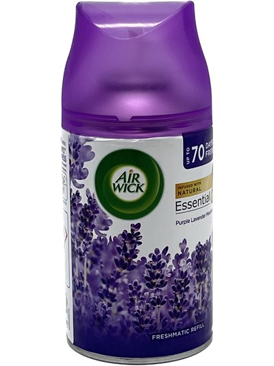 27225 - Air Wick Refill Ultra Machine Can, Lavender - 250ml (Case of 4) - Box:  - Loc: I6