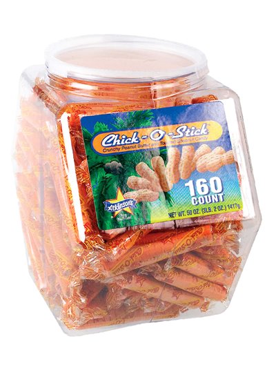 420 - Chick-O-Stick Jar - 160ct - Box:  - Loc: L10