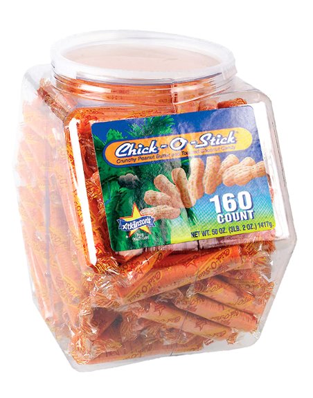 420 - Chick-O-Stick Jar - 160ct - Box:  - Loc: L10