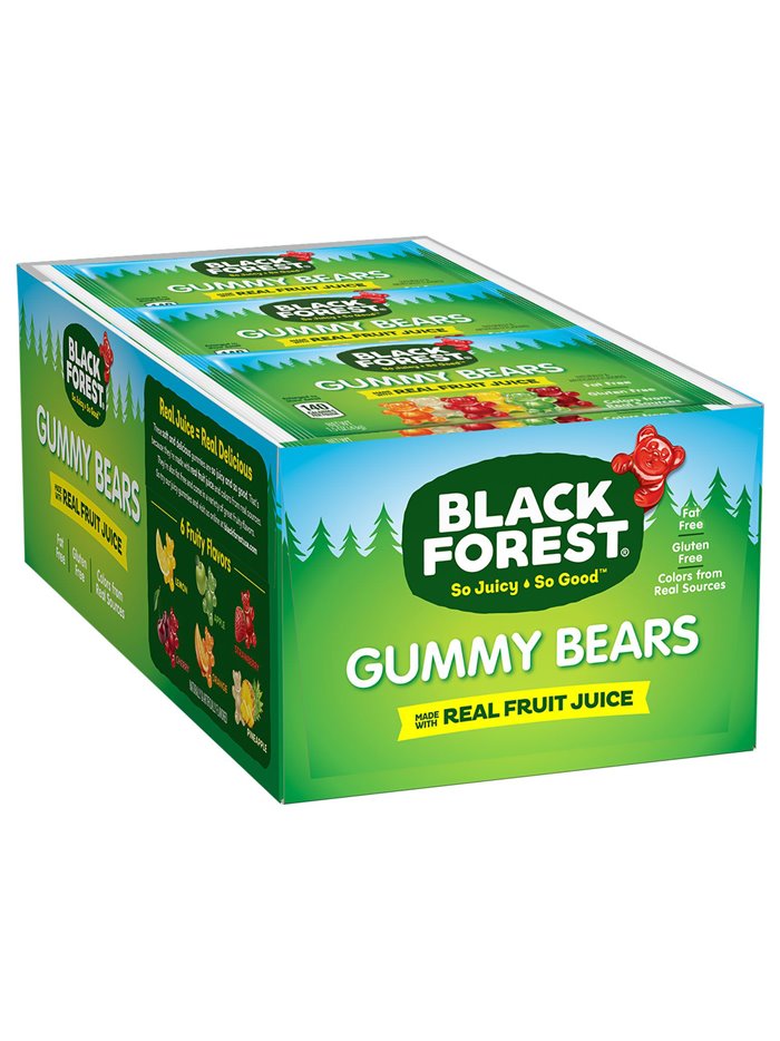 460 - Black Forest Gummy Bears - 24ct - Box:  - Loc: L10