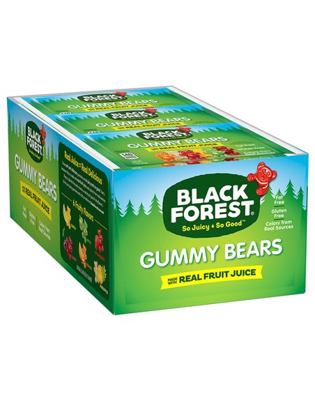 460 - Black Forest Gummy Bears - 24ct - Box:  - Loc: L10
