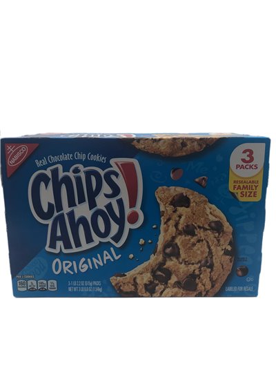 27302 - Chips Ahoy Original Cookies  - 3/1LB 2.2oz - BOX: 0