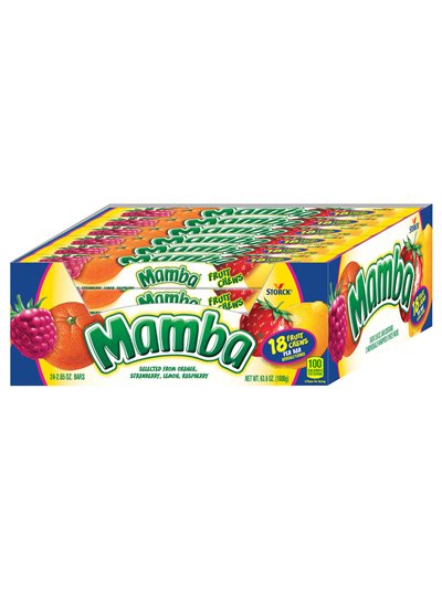 945 - Mamba Fruit Chews - 24ct - Box:  - Loc: L8