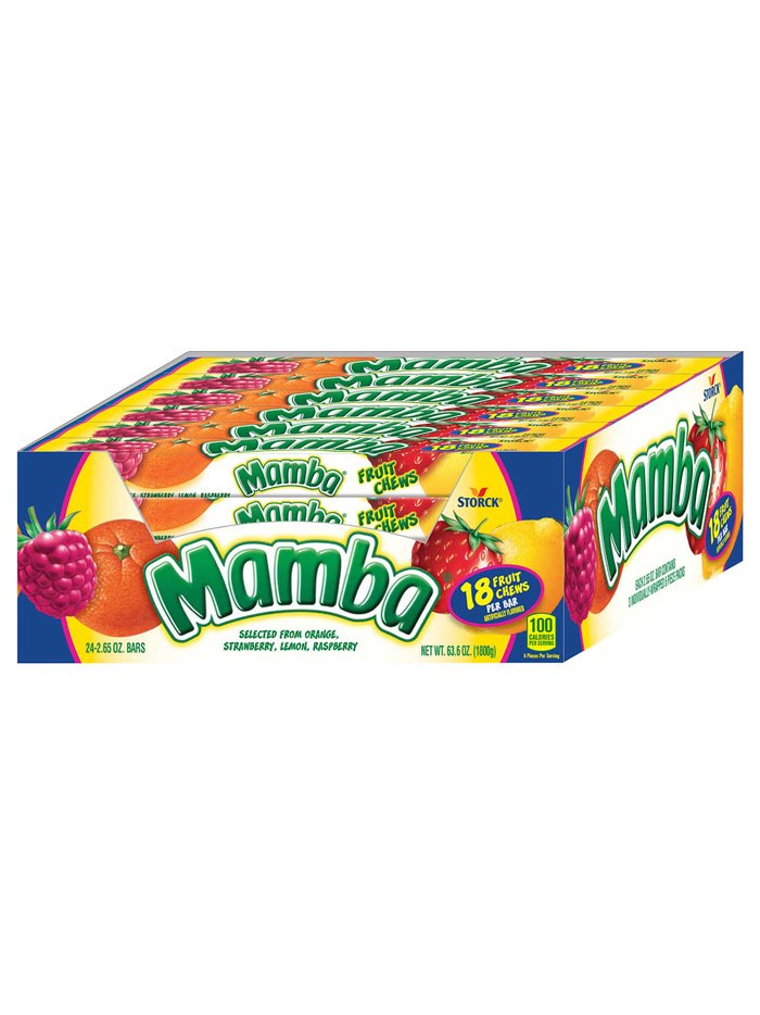 945 - Mamba Fruit Chews - 24ct - Box:  - Loc: L8