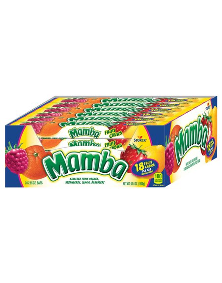 945 - Mamba Fruit Chews - 24ct - Box:  - Loc: L8