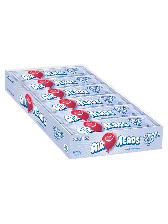 1125 - Air Heads White Mystery - 36ct - Box:  - Loc: M9