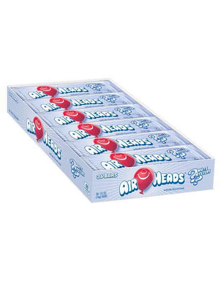 1125 - Air Heads White Mystery - 36ct - Box:  - Loc: M9