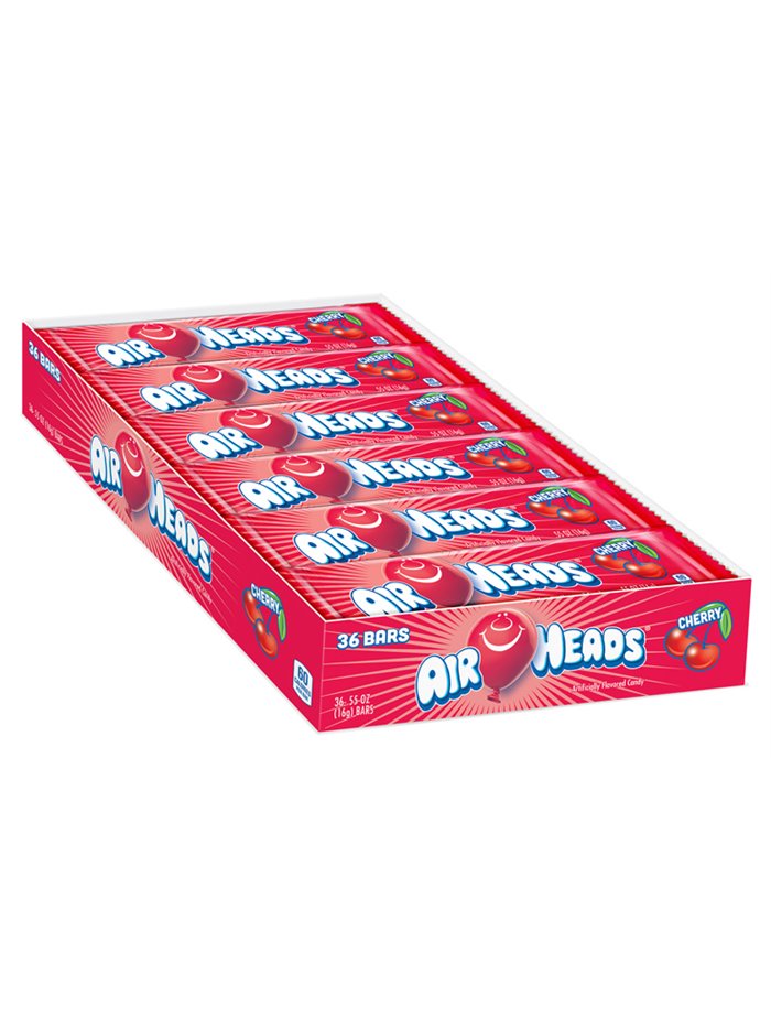 1127 - Air Heads Cherry - 36ct - Box:  - Loc: M10