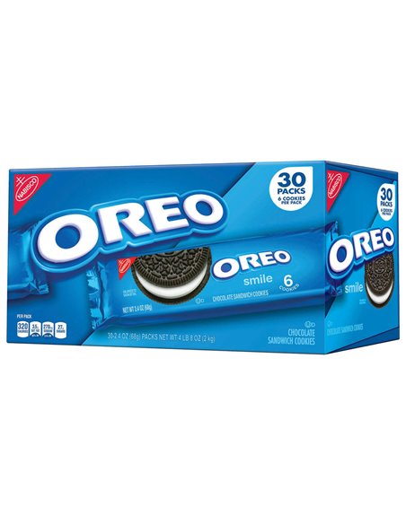 1673 - Oreo Cookies - 30 Packs - Box:  - Loc: N5