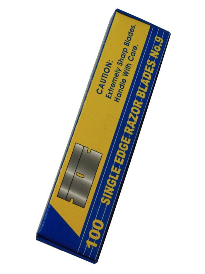 3144 - Single Edge Razors Blades - 100ct - Box:  - Loc: K12