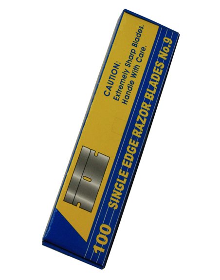 3144 - Single Edge Razors Blades - 100ct - Box:  - Loc: K12