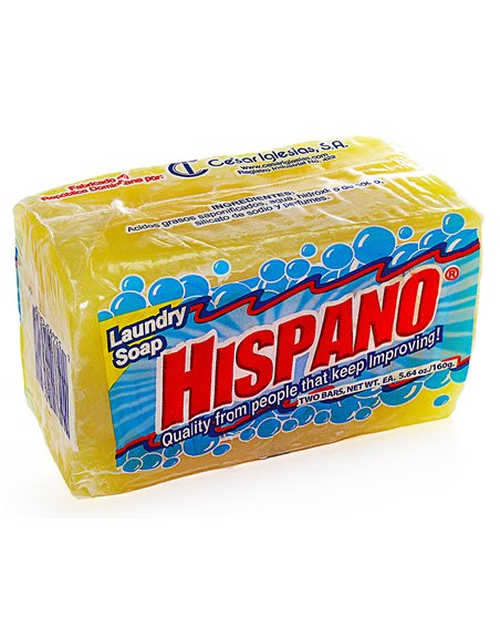 4204 - Hispano Soap, Pasta (Bar) - 2 Pack (Case of 25) - Box:  - Loc: B4