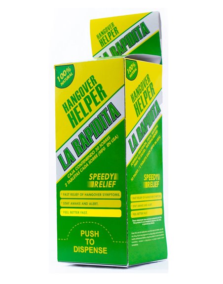 5152 - Hangover Helper La Rapidita - 30ct - Box:  - Loc: K5