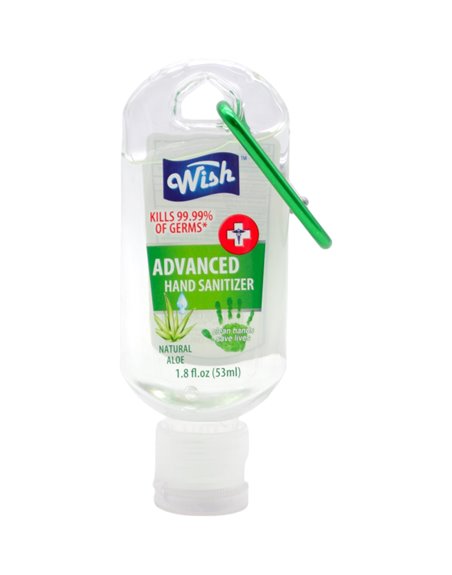 27564 - Wish Hand Sanitizer w/ Clip - 1.8 oz - Box:  - Loc: F2