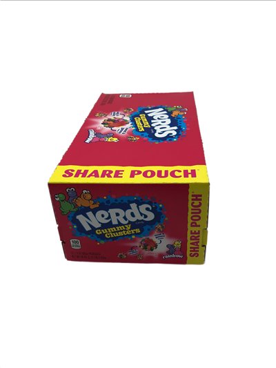 27599 - Nerds Gummy Clusters. Rainbow - 3 fl. oz. (12 Pkg) - Box:  - Loc: L10