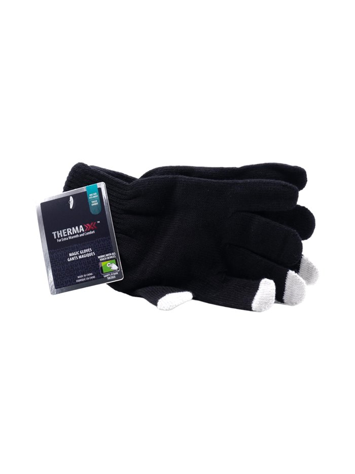 27674 - Winter Black Gloves Magic Tehrmaxx.  - 12ct. - Box:  - Loc: Q2