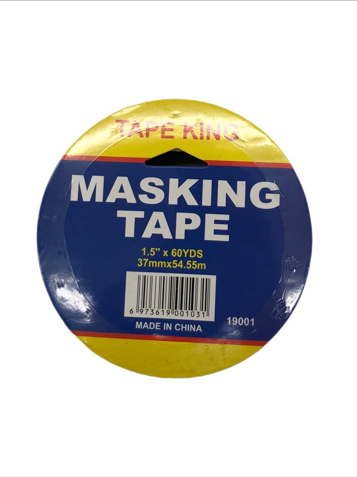 27702 - Masking Tape 1.5" x 60 Yards - Box:  - Loc: I11