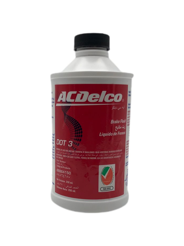 27790 - ACDelco Dot3 Brake Fluid - 12 fl. oz. - Box:  - Loc: A5