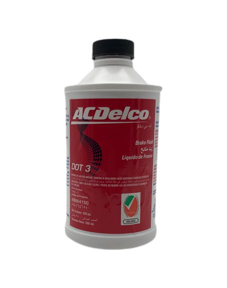 27790 - ACDelco Dot3 Brake Fluid - 12 fl. oz. - Box:  - Loc: A5