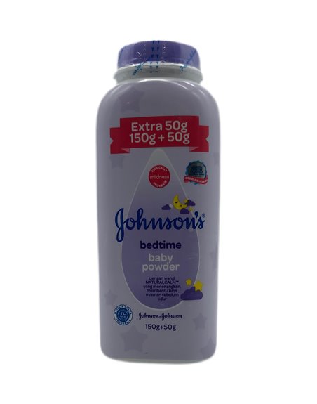 27794 - Johnson's Bedtime Baby Powder 150g +50gr - Box:  - Loc: J2