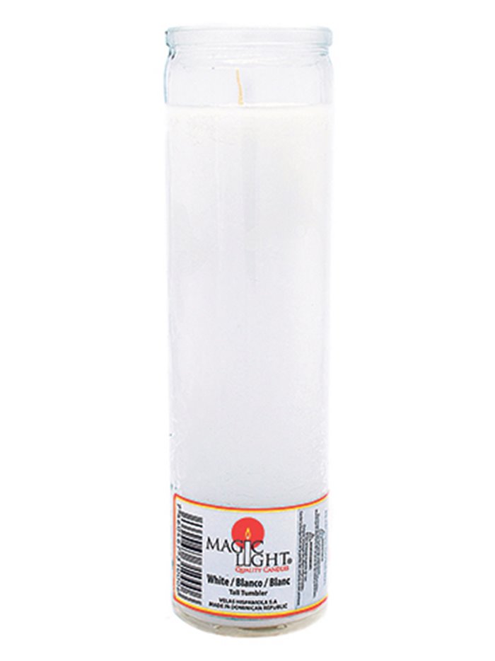 7471 - Candle 7 Days White - (Case of 12) - Box:  - Loc: A9